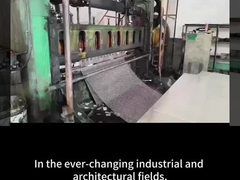 Αντίσταση στην ολίσθηση του φύλλου διαμαντινού πλέγματος από ανοξείδωτο χάλυβα Πιστοποίηση ISO9001