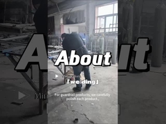 1.2m Post Height συγκολλημένο πλέγμα φράχτη με ατσάλινη στήλη και 50x50mm μέγεθος