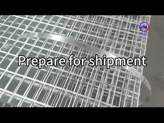 Συγκολλημένο πλέγμα από ανοξείδωτο χάλυβα 1000x6000mm για βιομηχανικές πλατφόρμες