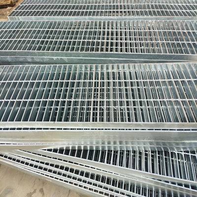 Industrial Steel Grating Platform Serrated Metal Walkway Platform Trench Grating