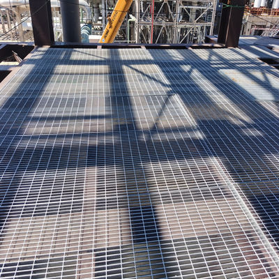 Q235 Weight Industrial Platforms Galvanized Steel Grating Building Materials