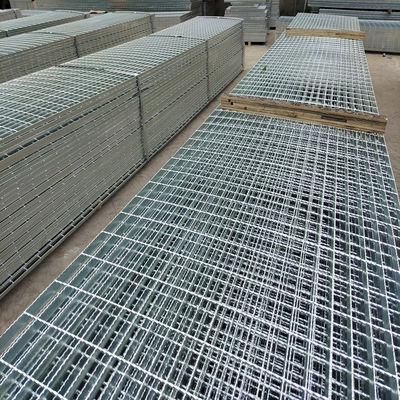 Modular Customizable Serrated Carbon Steel Bar Grating Easy Installation