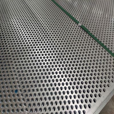 Square Hole 10*10mm Metal Plate 45mm Height Anti Slip Feature For Sturdy Flooring Solutions