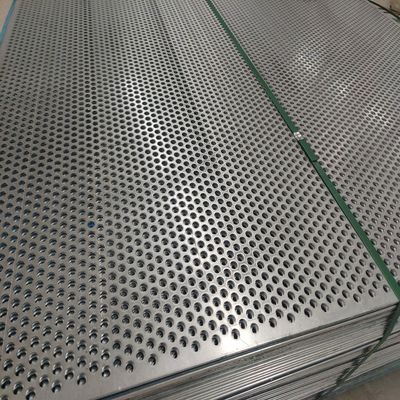 Square Hole 10*10mm Metal Plate 45mm Height Anti Slip Feature For Sturdy Flooring Solutions