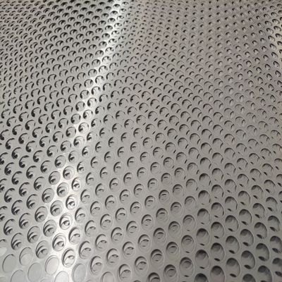 Square Hole 10*10mm Metal Plate 45mm Height Anti Slip Feature For Sturdy Flooring Solutions
