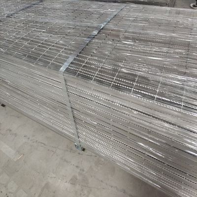 Polished Stainless Steel Grating YB/T4001-2007 Standard with Anti Slip Feature