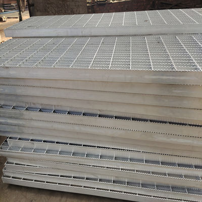 40mm Bearing Aluminum Material Grating Aluminium Open Grating With 5mm Cross Bar