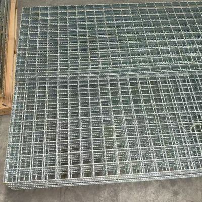 A strong and durable steel grating with fire resistance and effective skid resistance