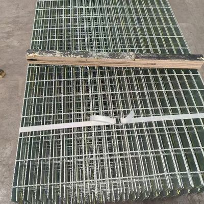A strong and durable steel grating with fire resistance and effective skid resistance