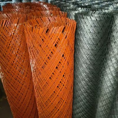 1.5mm Grade Steel Galvanized Expanded Metal Sheet 30mm X 10mm