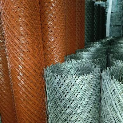 1.5mm Grade Steel Galvanized Expanded Metal Sheet 30mm X 10mm