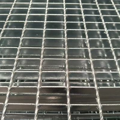 Hot Galvanized Industrial Steel Grating Enhanced Anti Rust Properties