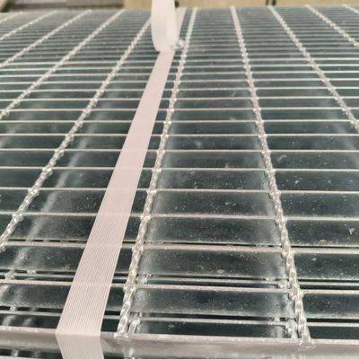 Serrated Custom Designed Industrial Steel Grating Heavy Duty Stainless