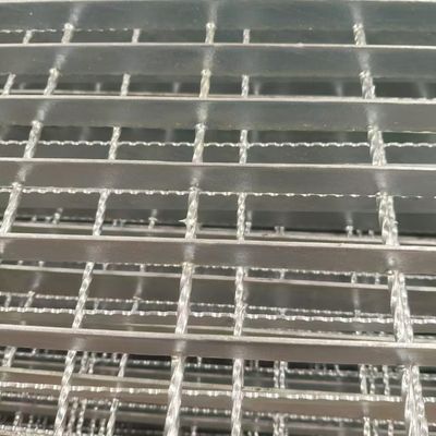 Serrated Custom Designed Industrial Steel Grating Heavy Duty Stainless
