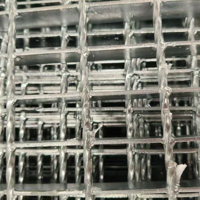 Serrated Custom Designed Industrial Steel Grating Heavy Duty Stainless