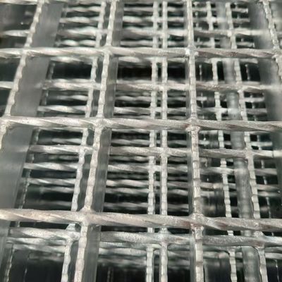 Pressure Welding Type Decorative Steel Grating with Twisted Square Steel Designation