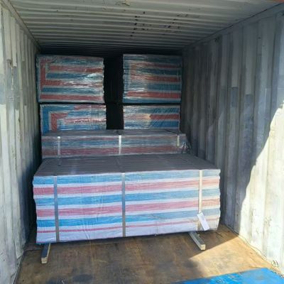 Packed Steel Serrated Galvanized Grating Grid Ready To Go Through Opening For Europe