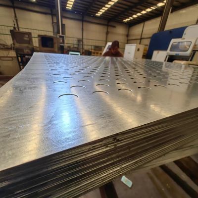 Punching Mesh Stainless Steel One Hole Two Distance 10 Mm 304