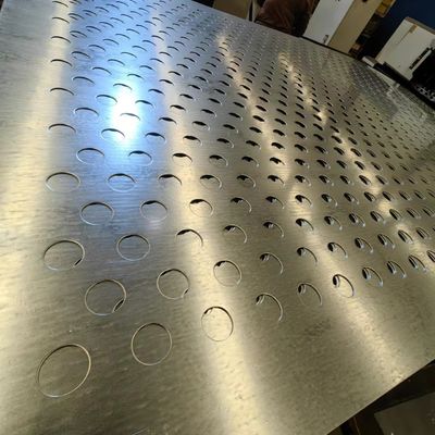 Punching Mesh Stainless Steel One Hole Two Distance 10 Mm 304