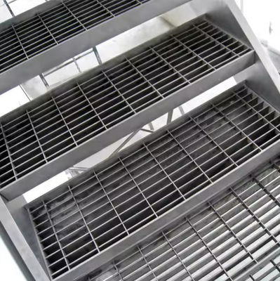 1 Inch Bar Spacing Aluminum Grating with Bright Anodized Finish