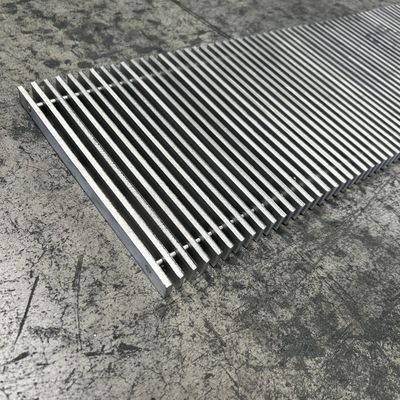 30mm Earing Bar Pitch Stainless Steel Grating with Flat Bar Type Bar and Polished Surface Finish