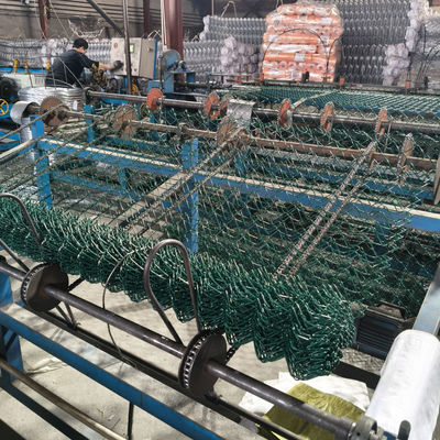 Varying Link Sizes Galvanized Chain Link Fencing Durable Dependable Perimeter Protection