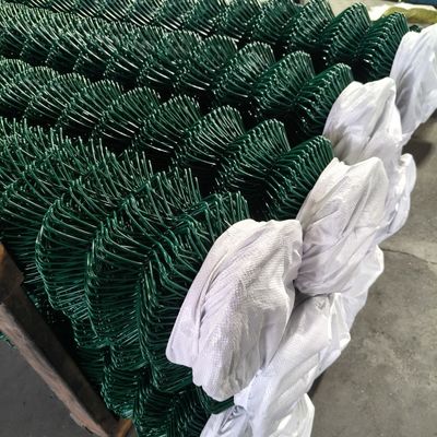 Varying Link Sizes Galvanized Chain Link Fencing Durable Dependable Perimeter Protection