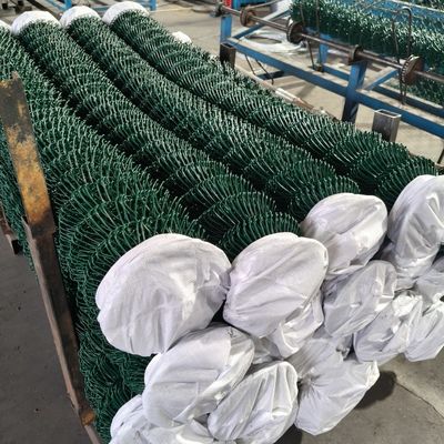 Varying Link Sizes Galvanized Chain Link Fencing Durable Dependable Perimeter Protection