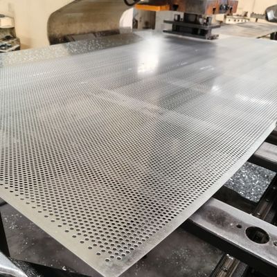 Hexagonal Hole Filtration Perforated Metal Plate 30%-70% Open Area For Industrial Filtration