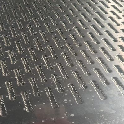 Industrial Grade Metal Perforated Plate With 10mm Aperture And Perforated Weave Style