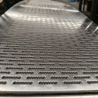 45mm Height Perforated Metal Plate For Anti Slip Industrial Flooring Solutions