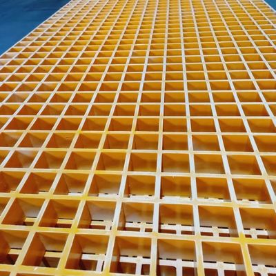 Easy Quick Installation Fiberglass Grate Sheets With Molded Technique