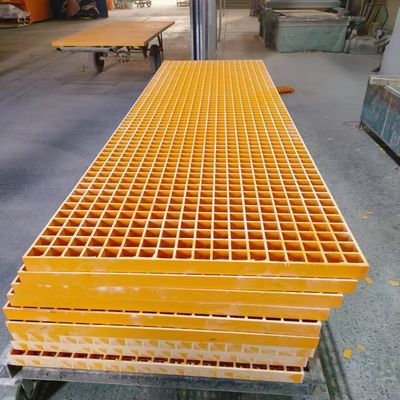 Easy Quick Installation Fiberglass Grate Sheets With Molded Technique