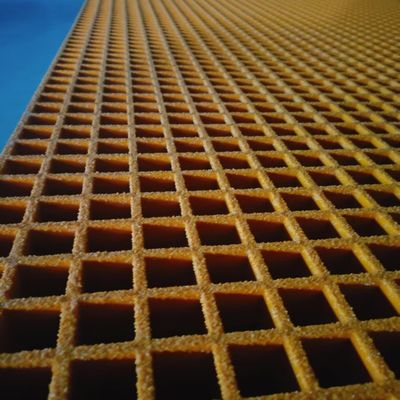Q235 Q345 Grade Fiberglass Grating Panels UV Resistance Type Size 1220mm*3660mm