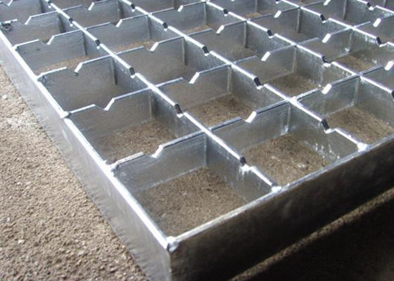 Mild Carbon Serrated Bar Press Lock Grating Platform Walkway