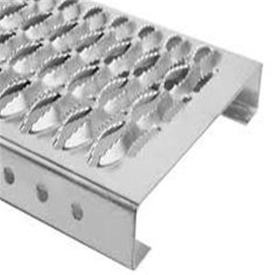 Passageway Grip Strut Grating Galvanized Or Aluminum 5052 Perforated Metal Sheet