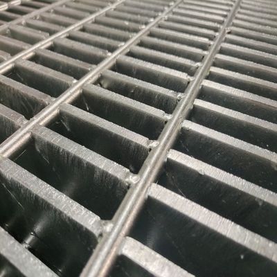 45mm ορθογώνια μπάρα πεδίο βαρύ φορτίο χάλυβα Grating με αντιγλιστρώσεων