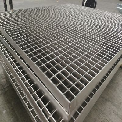 Sturdy 8mm Bearing Bar Heavy Duty Steel Plate Grating 11-w-4 To 19-w-4