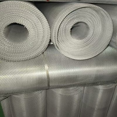 30 mm X 10 mm 1.5 mm Ζυγισμένο επεκταμένο φύλλο μετάλλου σε χάλυβα