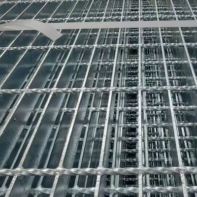 3mm Cross Bar Anti Rust Steel Grating επίπεδη σχάρα από χάλυβα