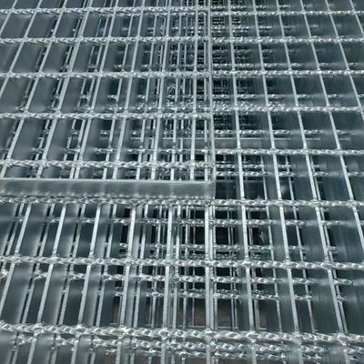 30 mm Στρώση συγκολλημένη επίπεδη σχάρα από χάλυβα για πάτωμα από ανοξείδωτο χάλυβα