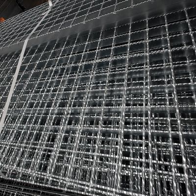 1 ίντσες διαχωρισμός μπάρα Αλουμινίου Grate Walkway εντός 3000mm μήκος