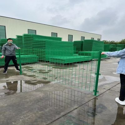 1.5m High Black Welded Mesh Fencing Strong and Sturdy Protection for Your Property