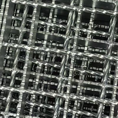 Heavy Duty Load Bearing Capacity Twisted Steel Rods Grating with Oem Option