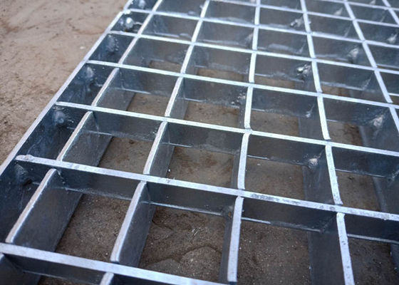 Mild Carbon Serrated Bar Press Lock Grating Platform Walkway