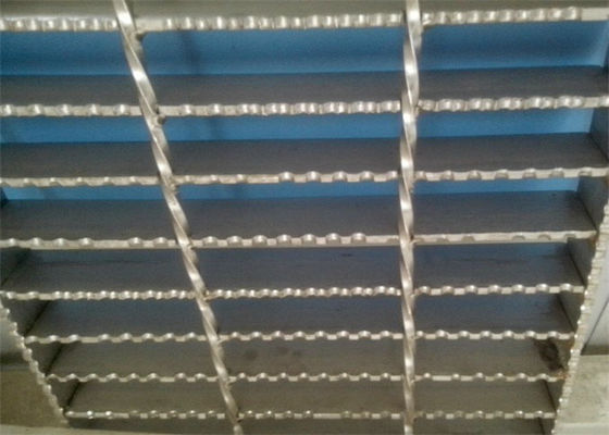 316l Material Stainless Steel Grating Polish Serrated Surface For Shop